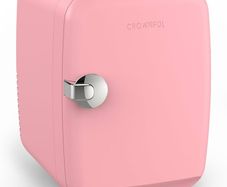 MULTIPLE COLOURS AVAILABLE Mini Fridge, 4 Liter 6 Can Portable Cooler and Warmer, Personal Fridge for Skin Care, Cosmetics, Food, Great for Bedroom, Office, Car, Dorm, ETL Listed