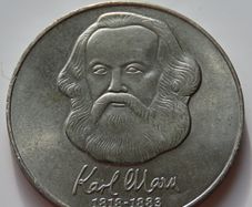 Karl Marx East Germany 20 Mark 1983 DDR