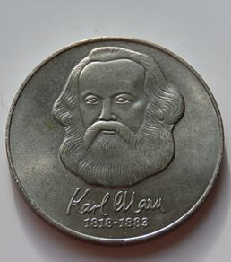 Karl Marx East Germany 20 Mark 1983 DDR