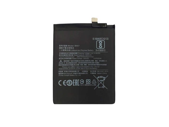 Replacement Battery For Xiaomi Mi A2 Lite / Redmi 6 Pro 4000mAh 3.85V BN47 New - FHT03MIB