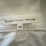 Monoprix    White Denim Jeans     Size 44      UK 16 Image 5