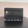 chanel Vintage WOC clutch Black Caviar Gold Hardware Image 4
