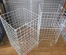 display baskets containers