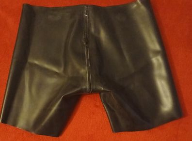 Men's latex shorts rubber thick 0.9mm
