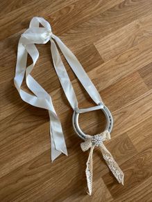 Wedding Horseshoe from Biddy's Good Luck HorseShoes