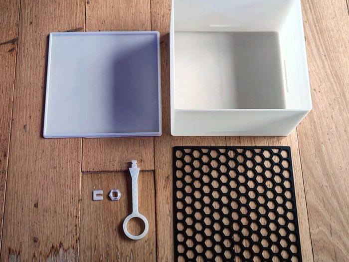 Large Coral Dip Box