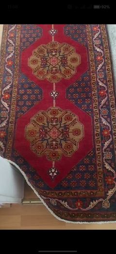 Magnificent XL 13ft Perser Serab Hand Knotted Rug