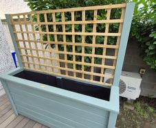 Trellis Wooden Planter