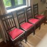 Arts and crafts dining chairs Image 5