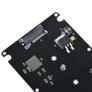 Black B key Socket 2 M.2 NGFF SATA SSD to 2.5 SATA Adapter Card with Case Image 6