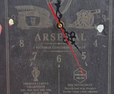 Arsenal "Invincibles" Engraved Slate Clock