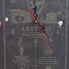 Arsenal "Invincibles" Engraved Slate Clock