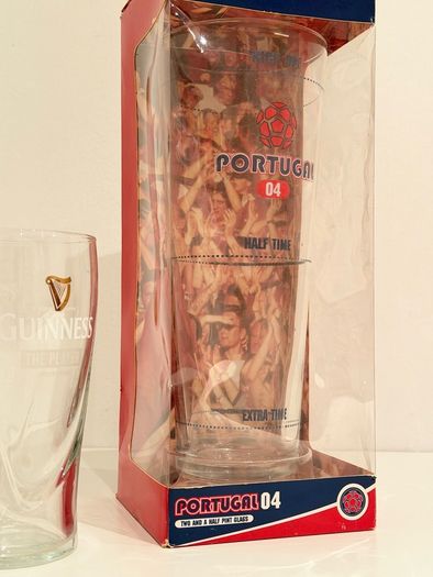 Portugal 2004 beer glass