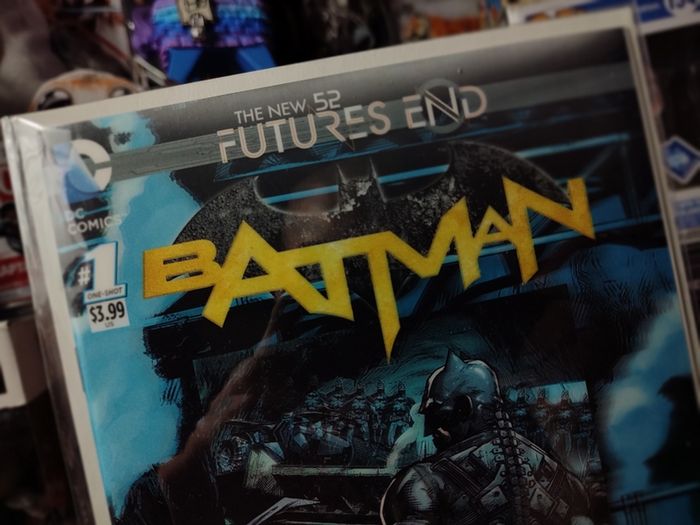 Batman: Futures End ! One-Shot ! Jason Fabok 3-D Motion Cover ! 2014 ! by DC Comics !