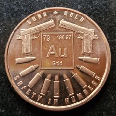 Copper 1 avdp oz Guns and Gold