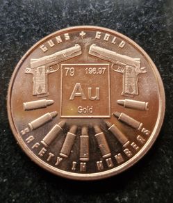 Copper 1 avdp oz Guns and Gold