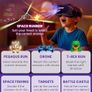 VR Headset Maths educational games times tables subtraction  for kids old Fun games VR Maths set 3D glasses Cool for girls and boys Learning toys Language Image 5