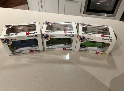 Renault 4 Collection 1/24 Burago Ultra Rare