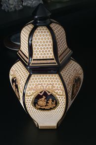 Italian ceramic jar