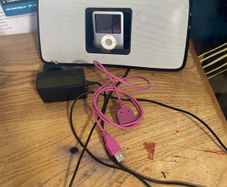 iPod and speaker