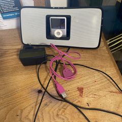 iPod and speaker