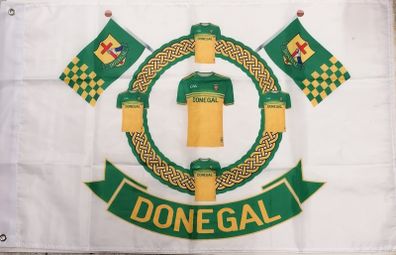 Donegal GAA flag 3ft x 2ft.