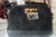 Mickey Mouse Suede &amp; leatherette bag (NEW)