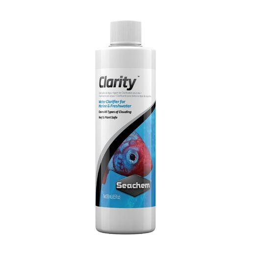 Seachem Clarity 250ml Water Clarifier for Cloudiness + 30% Free