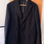 ZARA Black Overcoat Image 3