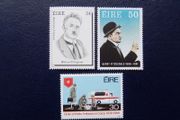 Ireland 1988.MNH.Anniversarys,Barry Fitzgerald.W.T.Cosgrave.Malta Ambulance Corps.