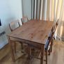 Dining table with 4 chairs Image 7