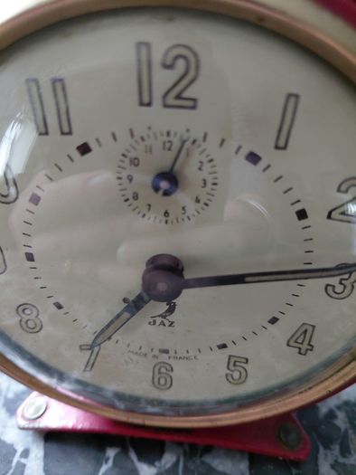 Antique Jaz Alarm Clock works