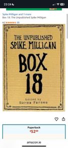 The unpublished Spike Milligan Box 18 book