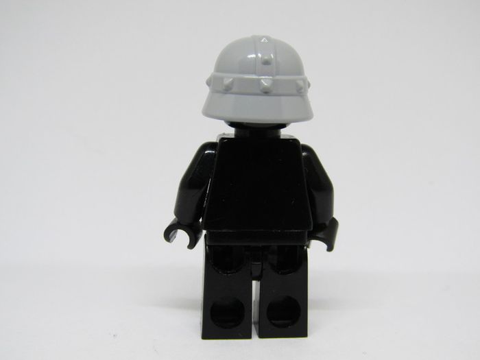 LEGO Castle Knights Dwarf Miner Minifigure Helmet Prototype Flat Gray Unreleased Colour Very Rare And Hard To Find Set 61848