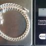 Vintage  SOLID SILVER 925 FLAT Bracelet, Stacking Bracelet 7,89g Image 5