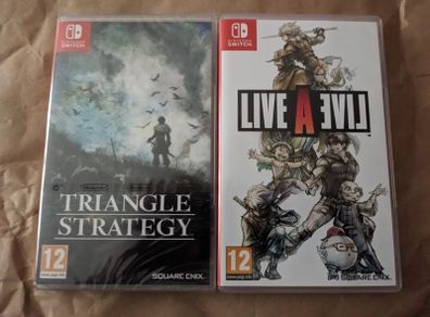 Triangle Strategy & Live-A-Live - Nintendo Switch bundle
