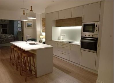 kitchen, Island & Utility