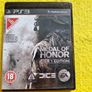 Medal of Honor Tier 1 st edition PlayStation3 Ps3 games Original Image 2