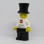 Lego Employee Henriette Aalbaek Business Card Minifigure Type 1 Very Rare Hard To Find Image 3