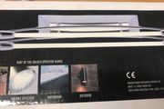 Polished Chrome Twin Slim Fluorescent Light
