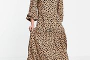 Leopard print Maxi dress Never Fully Dressed Maxi Delilah Lucia Dress 12