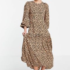 Leopard print Maxi dress Never Fully Dressed Maxi Delilah Lucia Dress 12