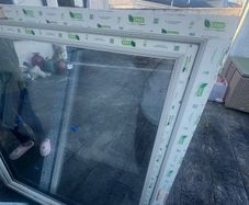 Brand New PVC Triple Glazed Window Picture Window in Black
