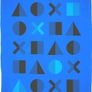 PlayStation Official Fleece Throw | Dots Design Super Soft Blanket | Perfect for any Bedroom, Blue Image 3