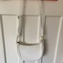 White Leather Shoulder/Crossbody Bag Image 3