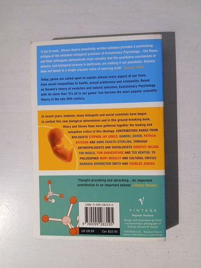 Alas Poor Darwin edited by Hilary Rose & Steven Rose
