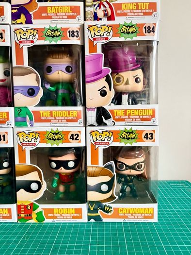Batman 1966 Retro Funko - 10 Pop Lot
