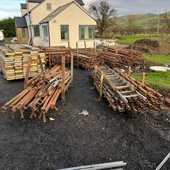 Scaffolding large amount