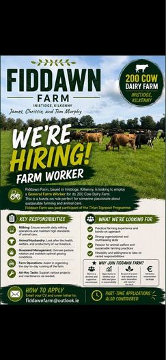Farm worker required