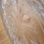 Vintage Glass Basket Dish with Ivy Holder Image 6